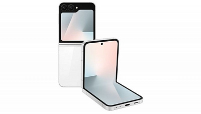 Смартфон Samsung Galaxy Z Flip FE 128 ГБ, белый